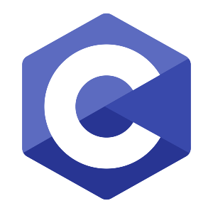 c program logo